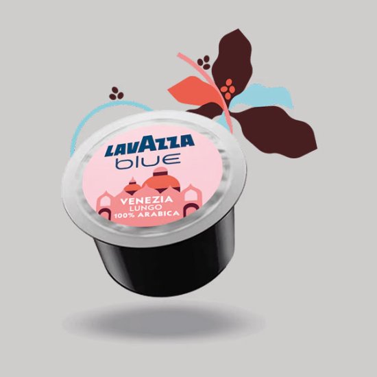 (image for) Lavazza Tales of Italy Venezia Lungo Nespresso Compatible Coffee Pods (100)
