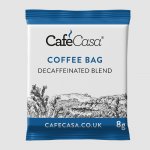 CafeCasa Decaffeinated Blend Coffee Bags Dispenser Box (100)