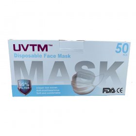 UVTM Disposable Face Masks (50)