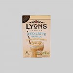 Lyons Coffee Sachets Iced Latte Vanilla SHORTDATED