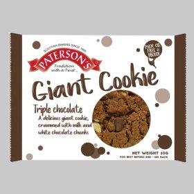 Giant Cookies - Triple Choc Chip (18)