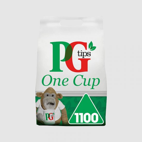 73mm Incup Drinks  PG Pyramid Tea Bag White 
