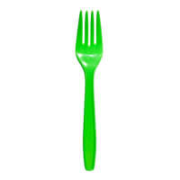 Green Plastic Forks (20)