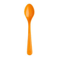 Orange Plastic Spoons (20)