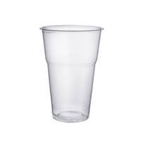 Oversized Clear Plastic Pint Tumbler CE Marked (50)