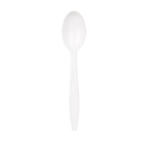 White Plastic Tea Spoons (1000)